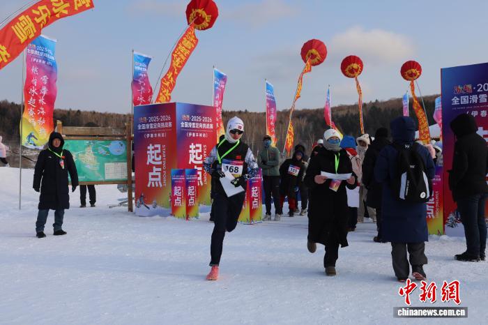 全国滑雪定向挑战赛在伊春丰林站开赛 23支队伍